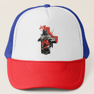 Saint George Christlich Kreuzfahrer Rotes Kreuz Truckerkappe