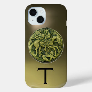 SAINT GEORGE & DRAGON MEDALLION MONOGRAM Agate Case-Mate iPhone Hülle