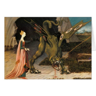 Saint George, Dragon und Prinzessin