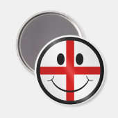 Saint George Gesicht Magnet (Vorderseite/Rückseite)