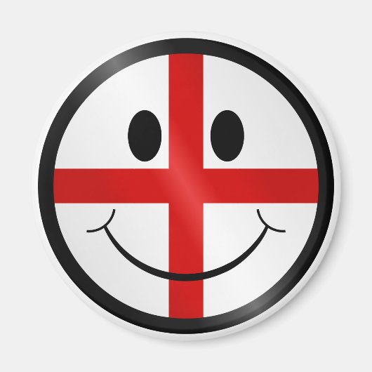Saint George Gesicht Magnet (Vorne)