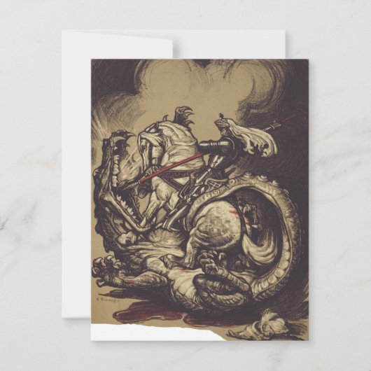 Saint George Killing der Drache (Vorderseite)