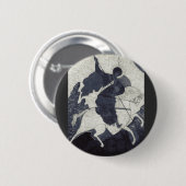 Saint George Killing der Drache Button (Vorne & Hinten)
