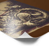Saint George Killing der Drache Fotodruck (Ecke)