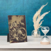 Saint George Killing der Drache Fotoplatte (Seite)