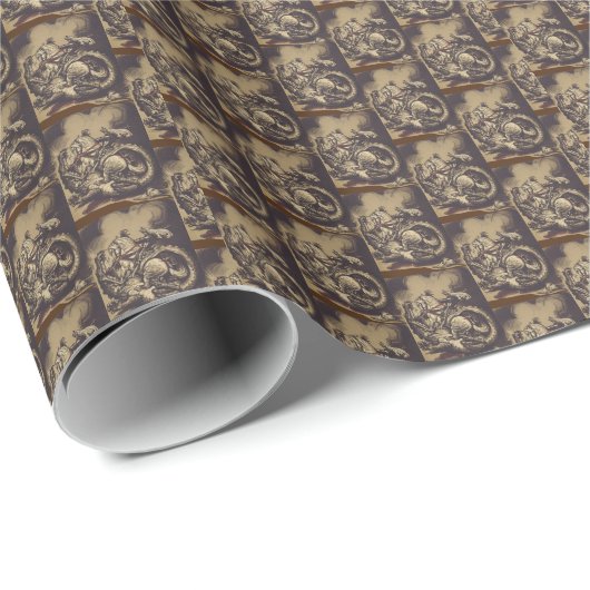 Saint George Killing der Drache Geschenkpapier (Rolleneckpunkt)