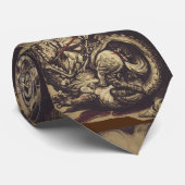 Saint George Killing der Drache Krawatte (Gerollt)