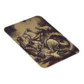 Saint George Killing der Drache Magnet (Rechte Seite)