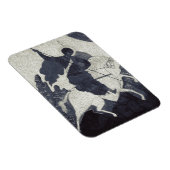 Saint George Killing der Drache Magnet (Rechte Seite)