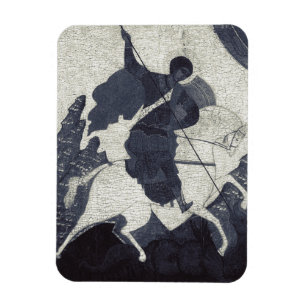 Saint George Killing der Drache Magnet