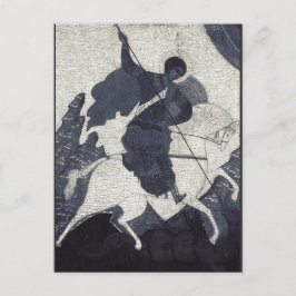 Saint George Killing der Drache Postkarte