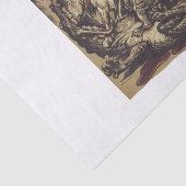 Saint George Killing der Drache Seidenpapier (Ausschnitt)