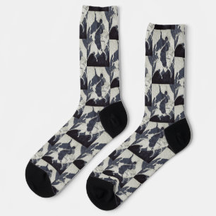Saint George Killing der Drache Socken