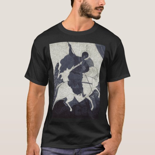 Saint George Killing der Drache T-Shirt (Vorderseite)