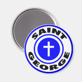 Saint George Magnet (Vorderseite/Rückseite)
