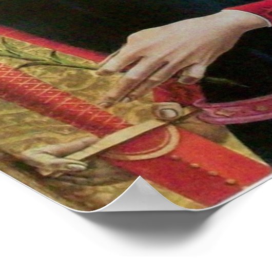 SAINT GEORGE PORTRAGE POSTER (Ecke)