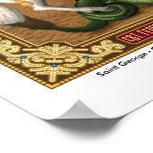 Saint George - Poster (Ecke)