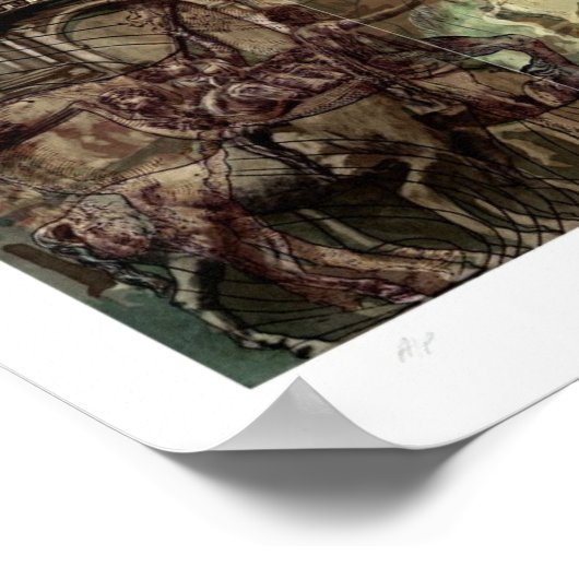 Saint George / Reitschian Poster (Ecke)