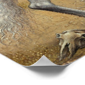 Saint George Rogier van der Weyden Fine Art Poster (Ecke)