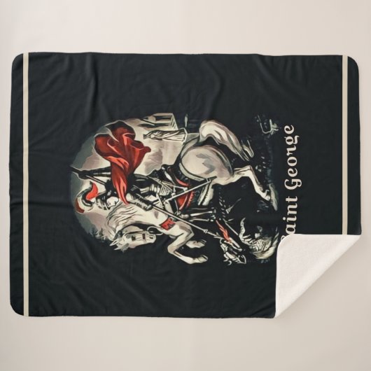 Saint George Sherpa Blanket Sherpadecke (Vorderseite (Horizontal))