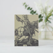 Saint George Slay der Drache Postkarte (Stehend Vorderseite)