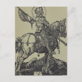 Saint George Slay der Drache Postkarte