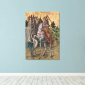 Saint George Slay Dragon Carlo Crivelli Paintin Leinwanddruck (Insitu (Holzboden))