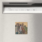 Saint George Slay Dragon Carlo Crivelli Paintin Magnet (In Situ (Geschirrspüler))