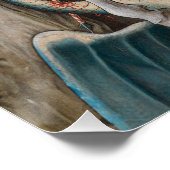 Saint George Slay Dragon Carlo Crivelli Paintin Poster (Ecke)