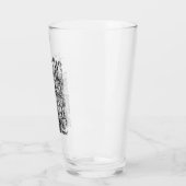 Saint George Stehend mit Zwei Engeln Glas (Links)
