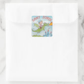 Saint George Tag Quadratischer Aufkleber (Tasche)