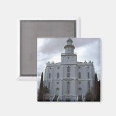 Saint George Temple Magnet (Vorderseite/Rückseite)