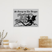 Saint George & The Dragon Poster (Küche)