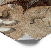 Saint George tötet den Drachen (1435) Poster (Ecke)