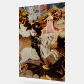 Saint George Tötet den Drachen von Bernat Martorel Acrylschild (Winkel)