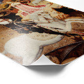Saint George Tötet den Drachen von Bernat Martorel Fotodruck (Ecke)