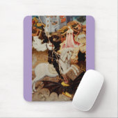 Saint George Tötet den Drachen von Bernat Martorel Mousepad (Mit Mouse)
