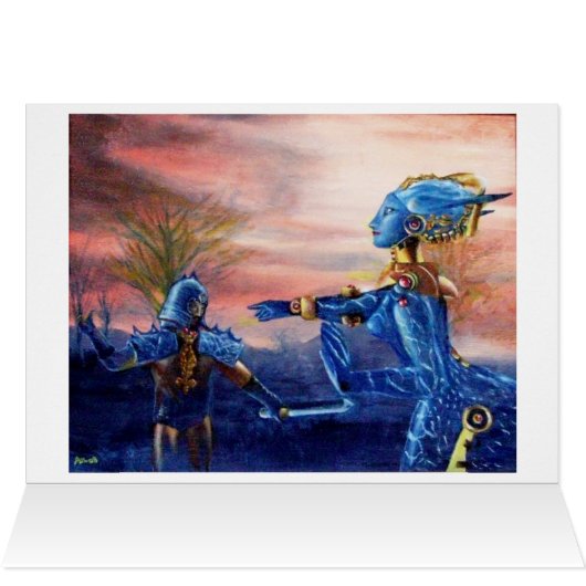 SAINT GEORGE UND ALIEN DRAGON (Innenansicht Horizontal (Oben))