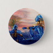SAINT GEORGE UND ALIEN DRAGON BUTTON (Vorderseite)