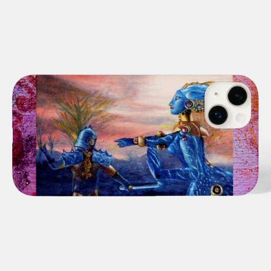 SAINT GEORGE UND ALIEN DRAGON Case-Mate iPhone HÜLLE (Rückseite (Horizontal))