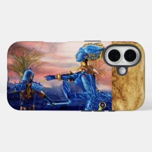 SAINT GEORGE UND ALIEN DRAGON iPhone 16 HÜLLE