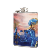 SAINT GEORGE UND ALIEN DRAGON FLACHMANN (Links)