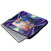 SAINT GEORGE UND ALIEN DRAGON LAPTOPSCHUTZHÜLLE (Vorne Knopf)