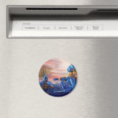 SAINT GEORGE UND ALIEN DRAGON MAGNET (In Situ (Geschirrspüler))