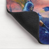 SAINT GEORGE UND ALIEN DRAGON MOUSEPAD (Ecke)