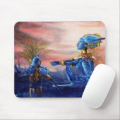 SAINT GEORGE UND ALIEN DRAGON MOUSEPAD (Mit Mouse)