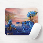 SAINT GEORGE UND ALIEN DRAGON MOUSEPAD (Mit Mouse)