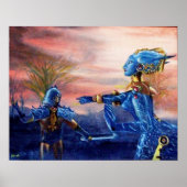 SAINT GEORGE UND ALIEN DRAGON POSTER (Vorne)