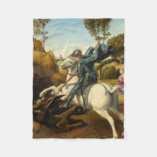 Saint George und der Drache, 1506 von Raphael Fleecedecke (Vorderseite)
