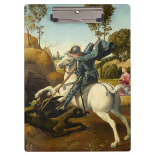 Saint George und der Drache, 1506 von Raphael Klemmbrett